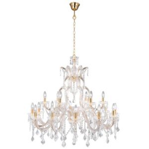 Marie Therese 18 light Crystal Pendant Ceiling Light