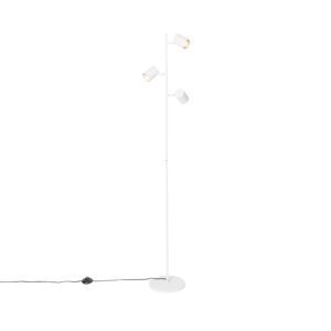 Modern floor lamp white 3-light – Jeana