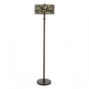 Waldron Branch Floor Lamp In Bronze Tone