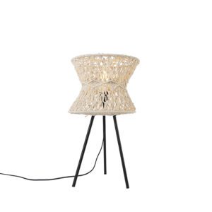 Oriental table lamp gray – Leonard