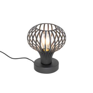 Modern table lamp black – Sapphira