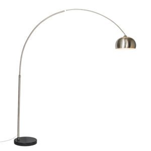 Arc lamp steel metal shade 33 cm adjustable – XXL
