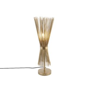 Country table lamp brass – Broom