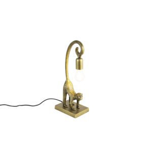 Vintage table lamp brass – Monkey Hale