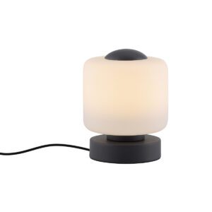 Table lamp dark gray incl. LED 3-step dimmable with touch – Mirko